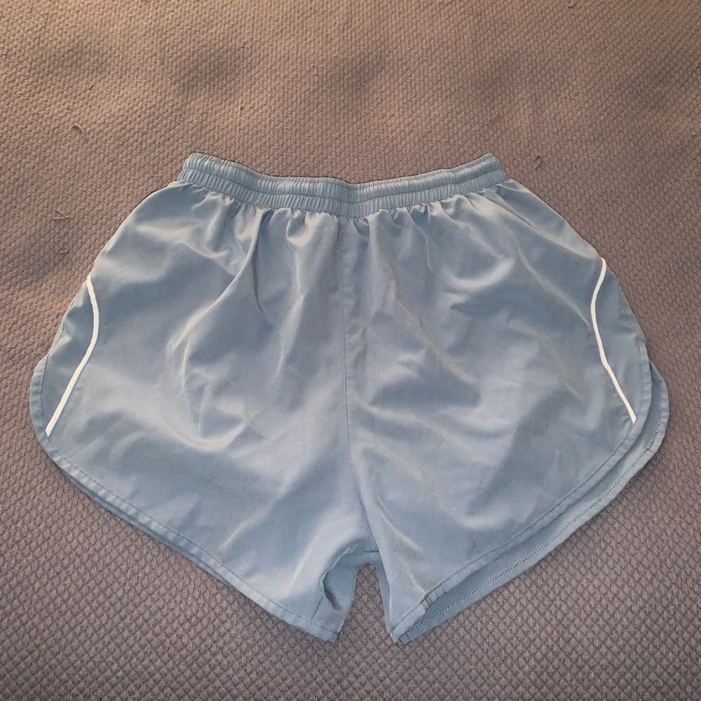 Mono B blue activewear shorts